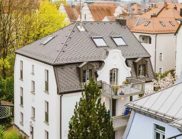 Domblick aus dem Dachgeschoss
